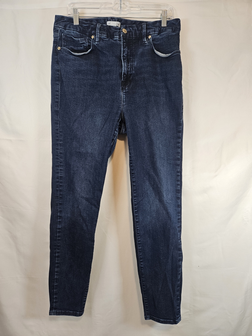Good American Indigo Skinny Jeans Cotton Casual